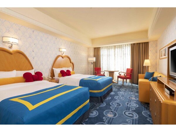 ディズニーアンバサダー R ホテル 部屋タイプお約束 ドナルドダックルーム スタンダードフロア 禁煙 お約束プラン 添い寝不可 Yahoo トラベル